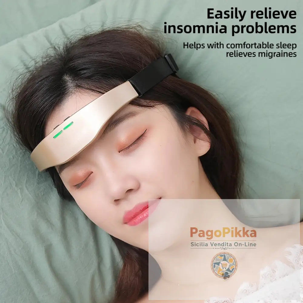 Ems Electric Head Massager Headache and Migraine Relief Head Massager Insomnia Release Therapy Machine Relax Health Care