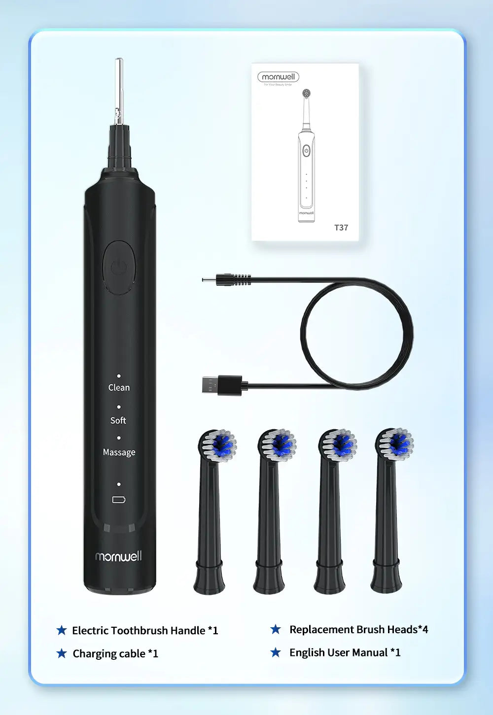 Fashion Personality Rotating Electric Toothbrush