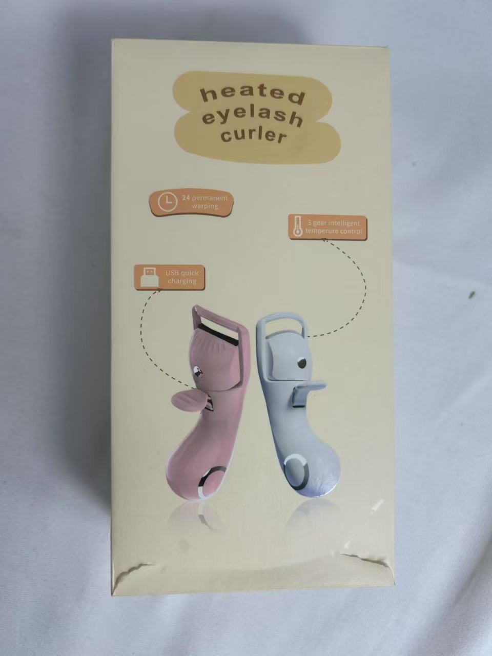 Arricciaciglia Elettrico Riscaldato - Piegaciglia Termico Professionale Ricaricabile