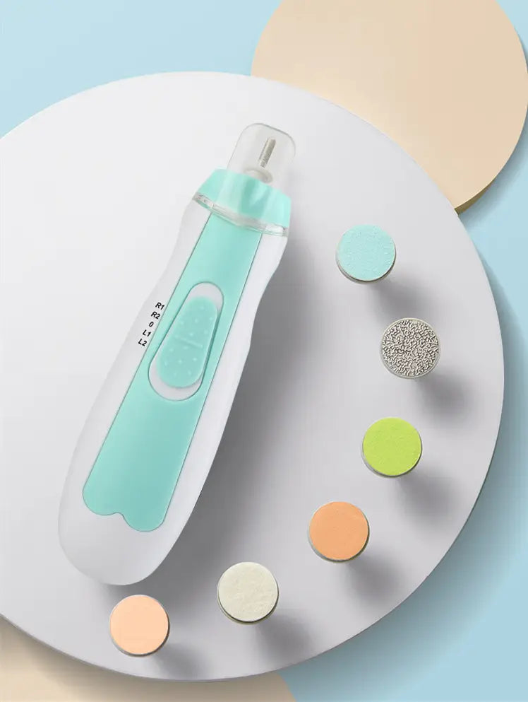 Newborn Nail Clipper Electric Baby Anti-pinch Meat Care Set