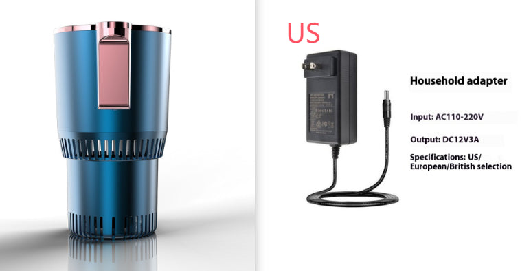 Scalda e Raffredda Bevande Auto 2in1 - Porta Bicchiere 12V con Display Temperatura Digitale