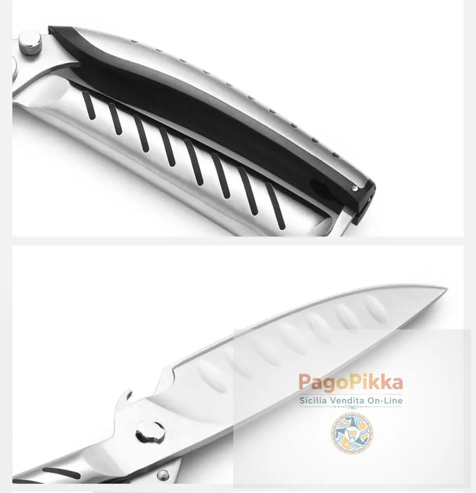 Forbici da cucina XITUO multifunzione forbici in acciaio inox ossa di pollo forbici forbici da mostro coltello da chef