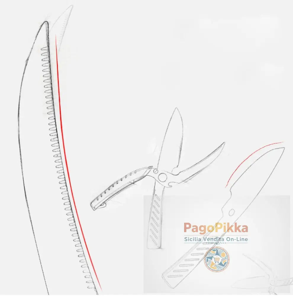 Forbici da cucina XITUO multifunzione forbici in acciaio inox ossa di pollo forbici forbici da mostro coltello da chef