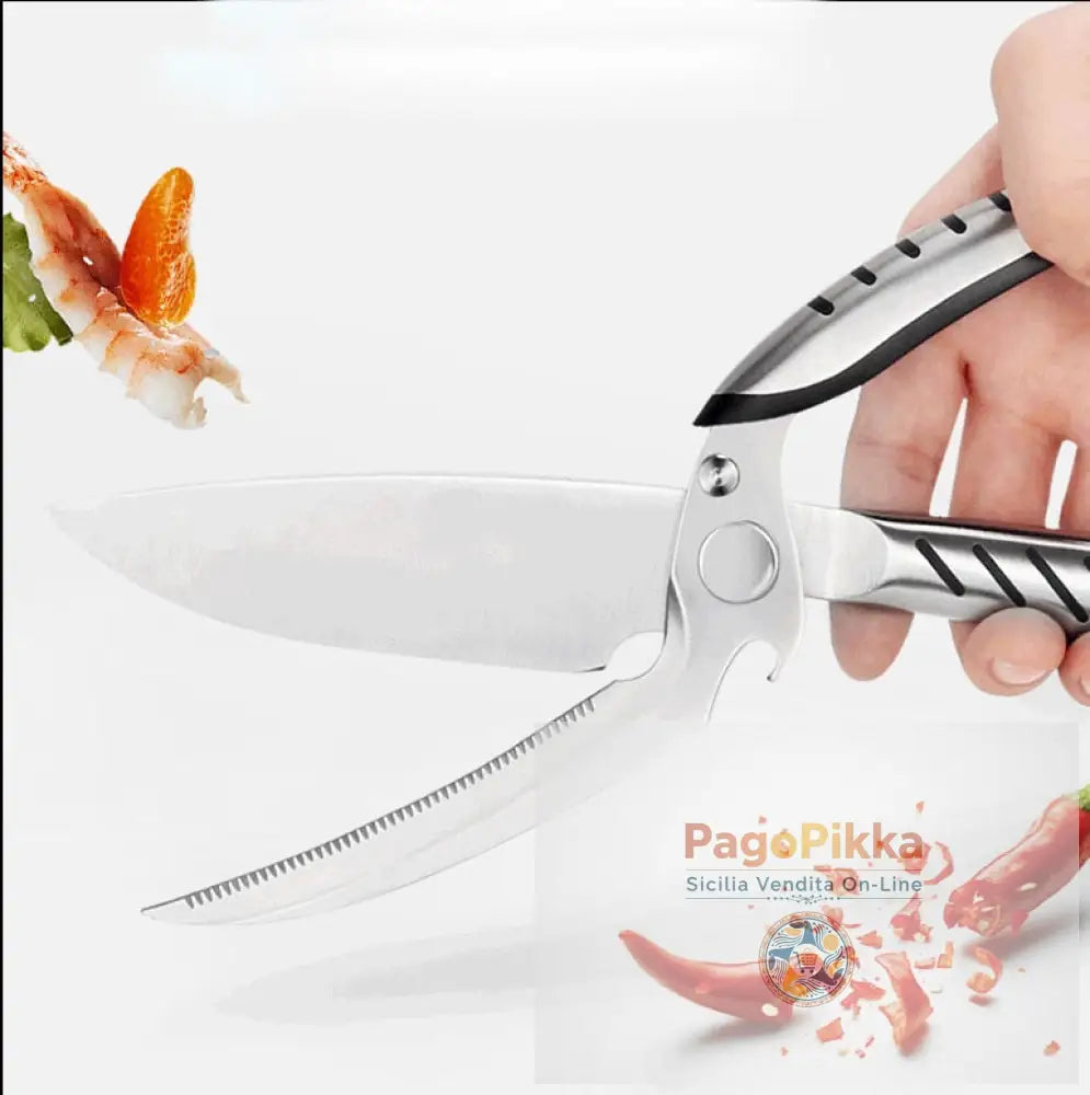 Forbici da cucina XITUO multifunzione forbici in acciaio inox ossa di pollo forbici forbici da mostro coltello da chef