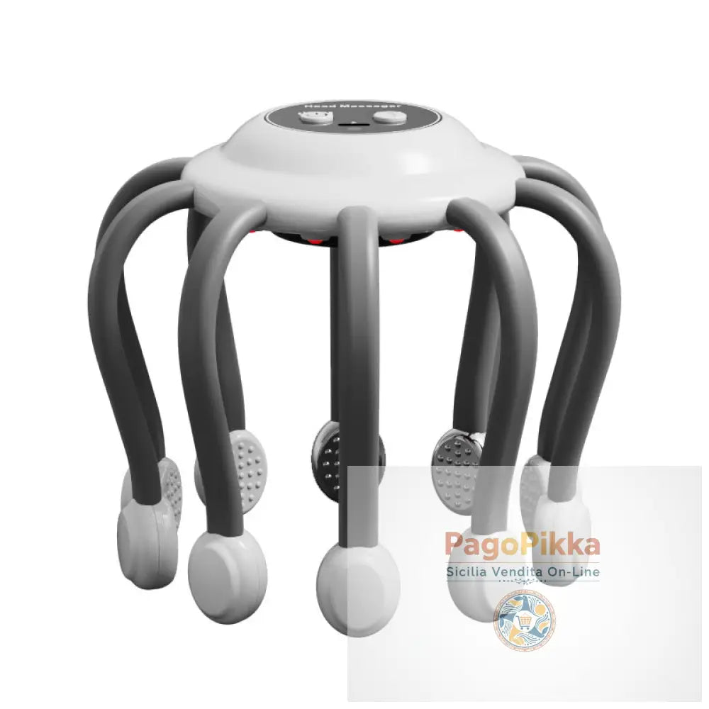 Head Massager Vibration Relaxation Sleep Scalp Stress Relax Electric Octopus Head Massager