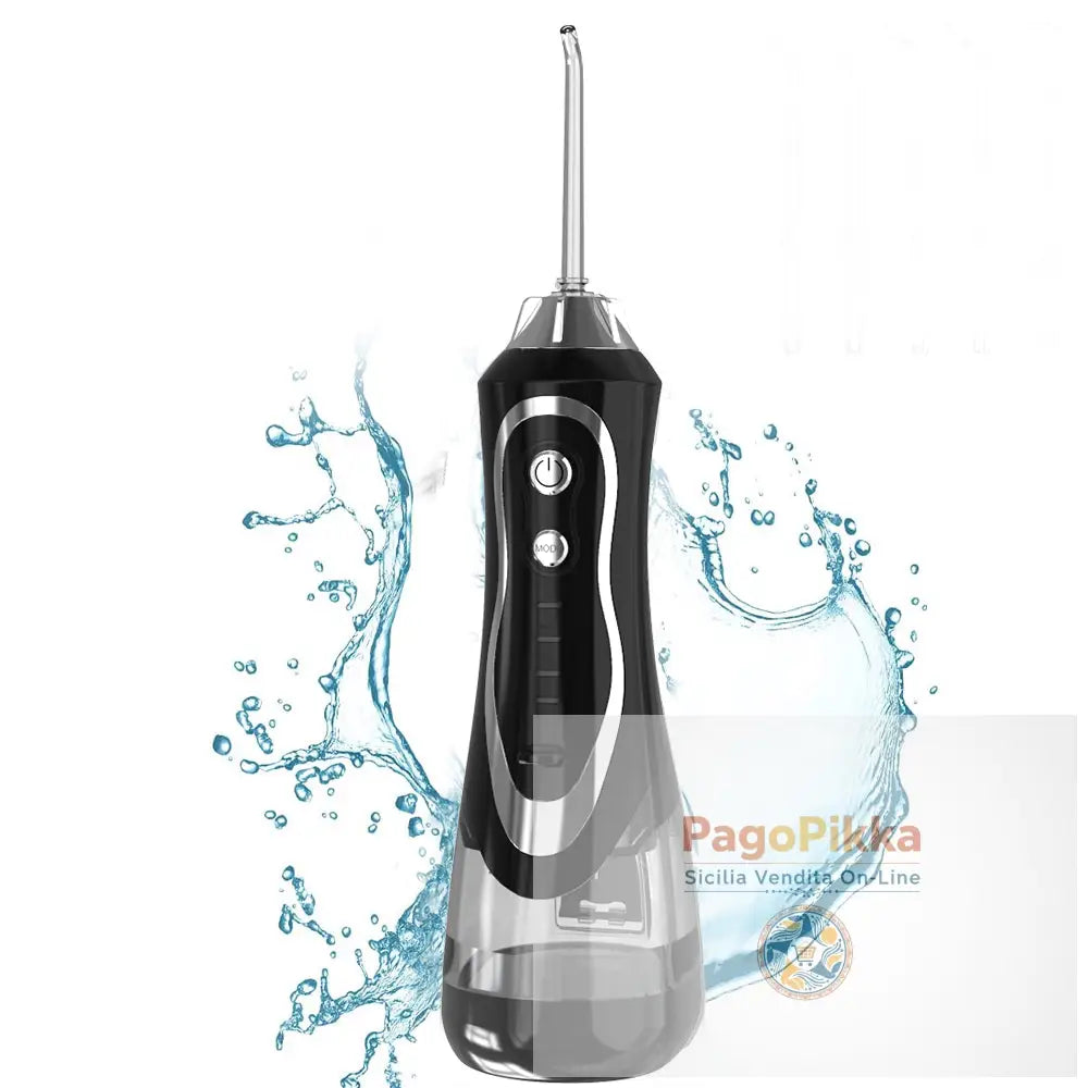 Idropulsore orale portatile ad alta frequenza per pulizia dentale idropulsore elettrico manuale per uso domestico