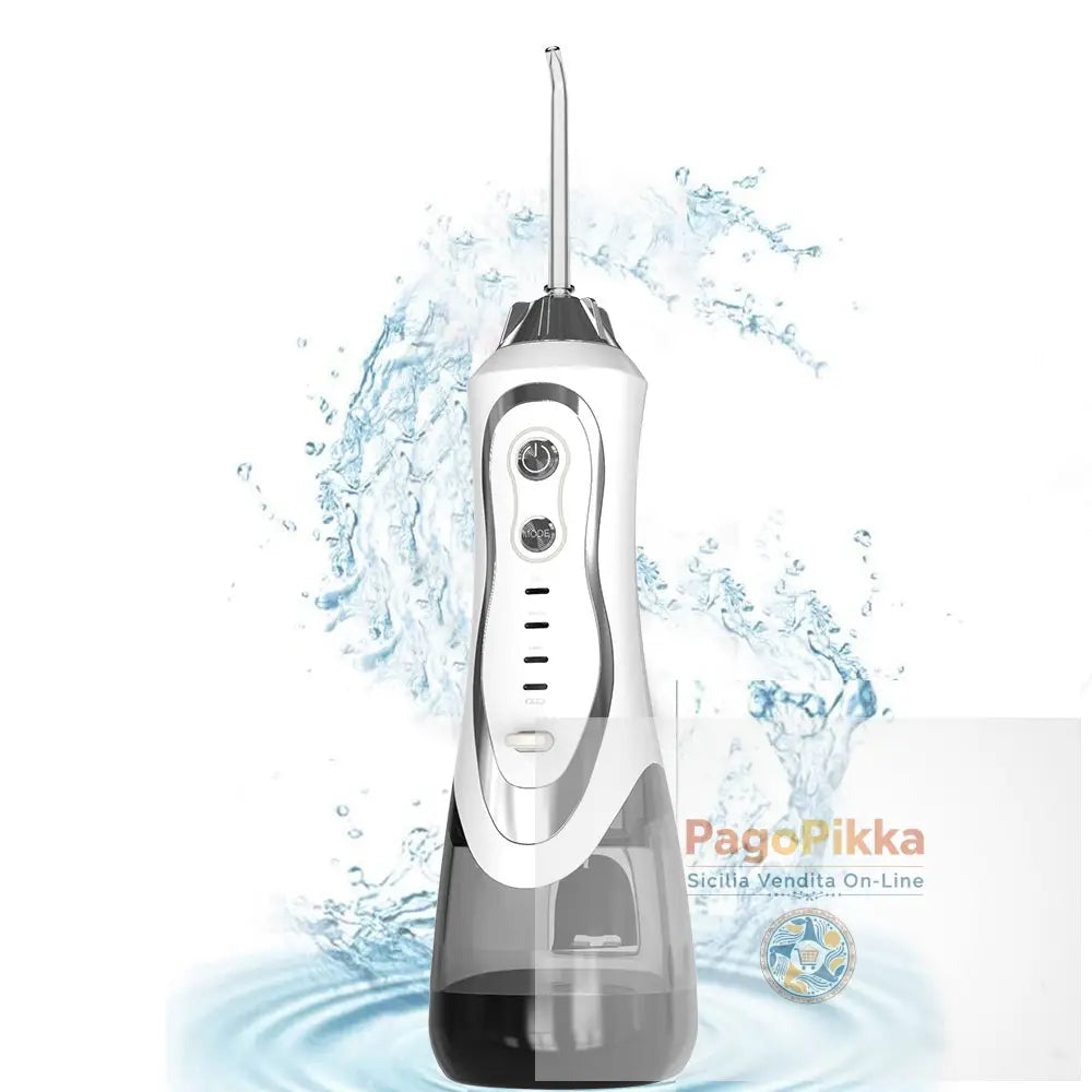 Idropulsore orale portatile ad alta frequenza per pulizia dentale idropulsore elettrico manuale per uso domestico