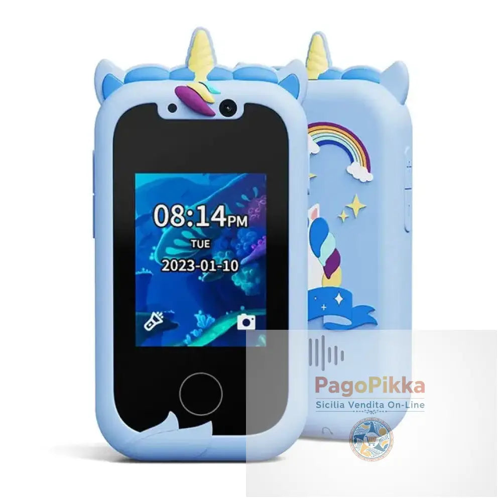 Kids Smart Phone Camera Toys Touchscreen Learning Toy for 3-12 Year Old Boys Girls Phone MP3 Player Christmas Birthday