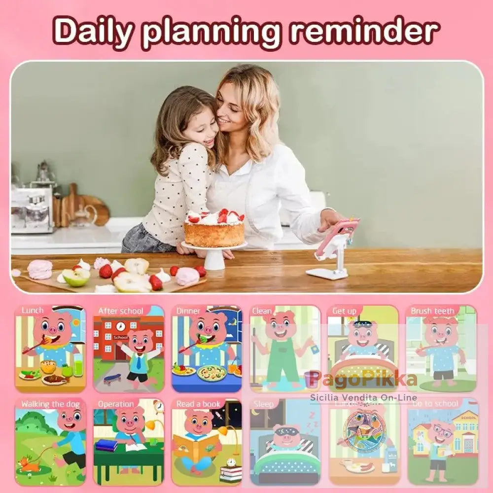 Kids Smart Phone Camera Toys Touchscreen Learning Toy for 3-12 Year Old Boys Girls Phone MP3 Player Christmas Birthday