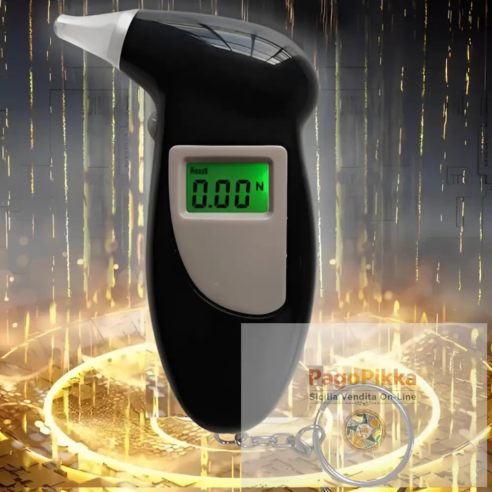 KT-68AS Display retroilluminazione a tre colori Display LCD digitale Respirazione bruciagrassi Tester di acetone