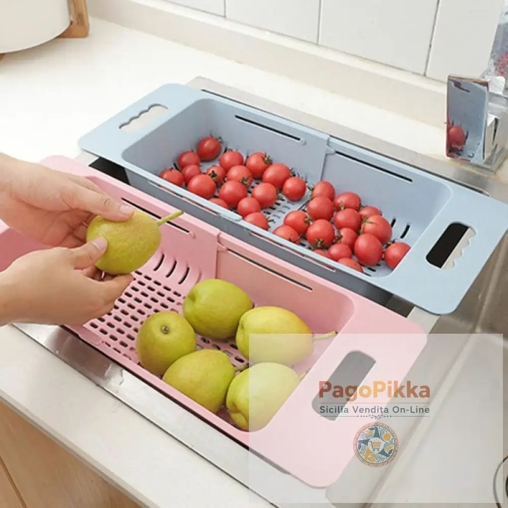 Lavandino cucina scolapiatti scolapi portaasciugatrici portalavabi organizzatore del cesto verdure da cucina cestello