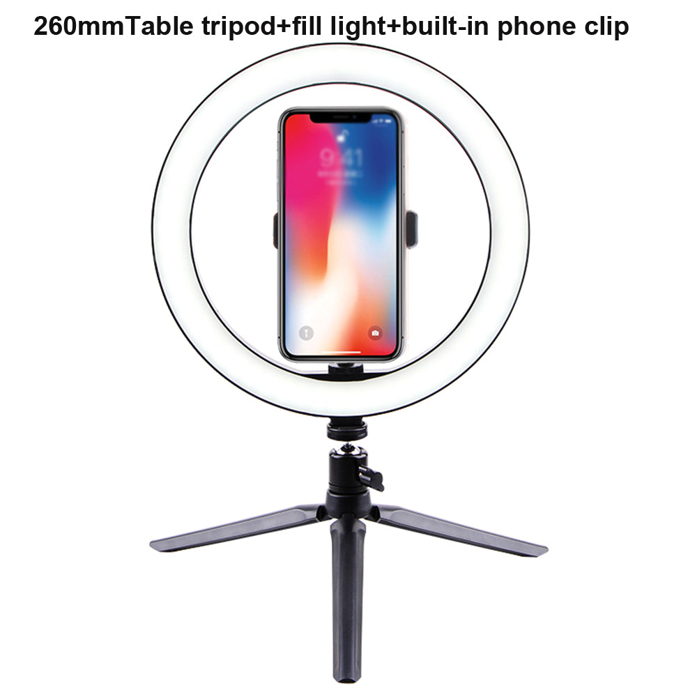 Led ring light - A 26cm word clip - COMPUTER TV ELETTRONICA TELEFONIA