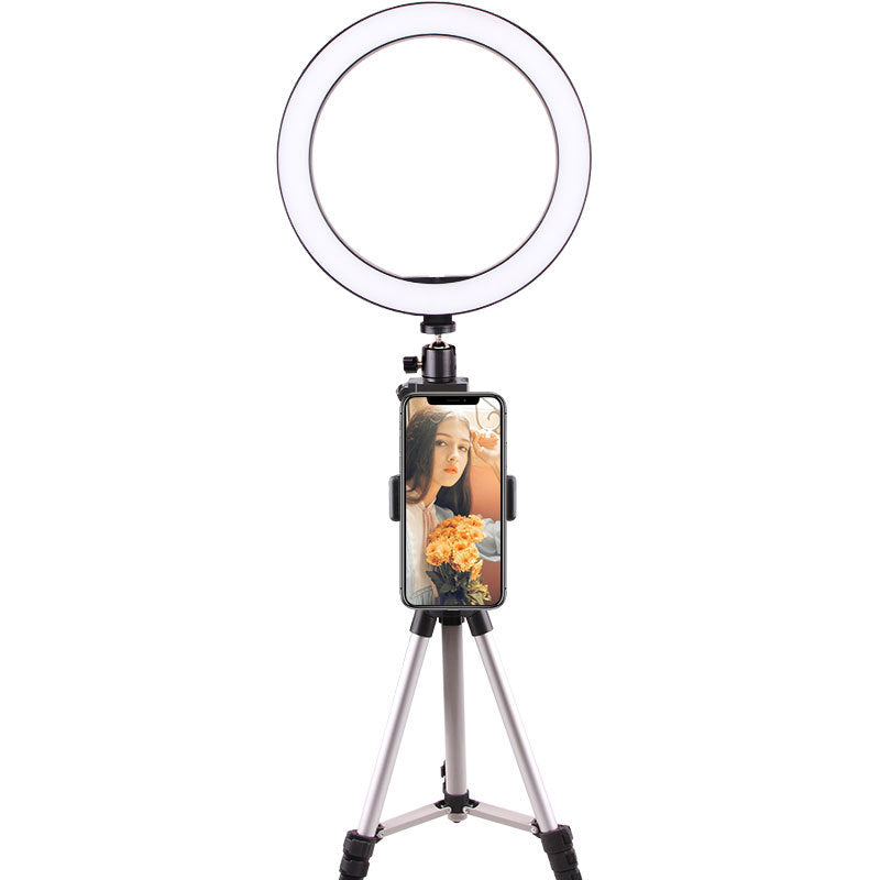 Led ring light - D 26cm Built in clip - COMPUTER TV ELETTRONICA TELEFONIA