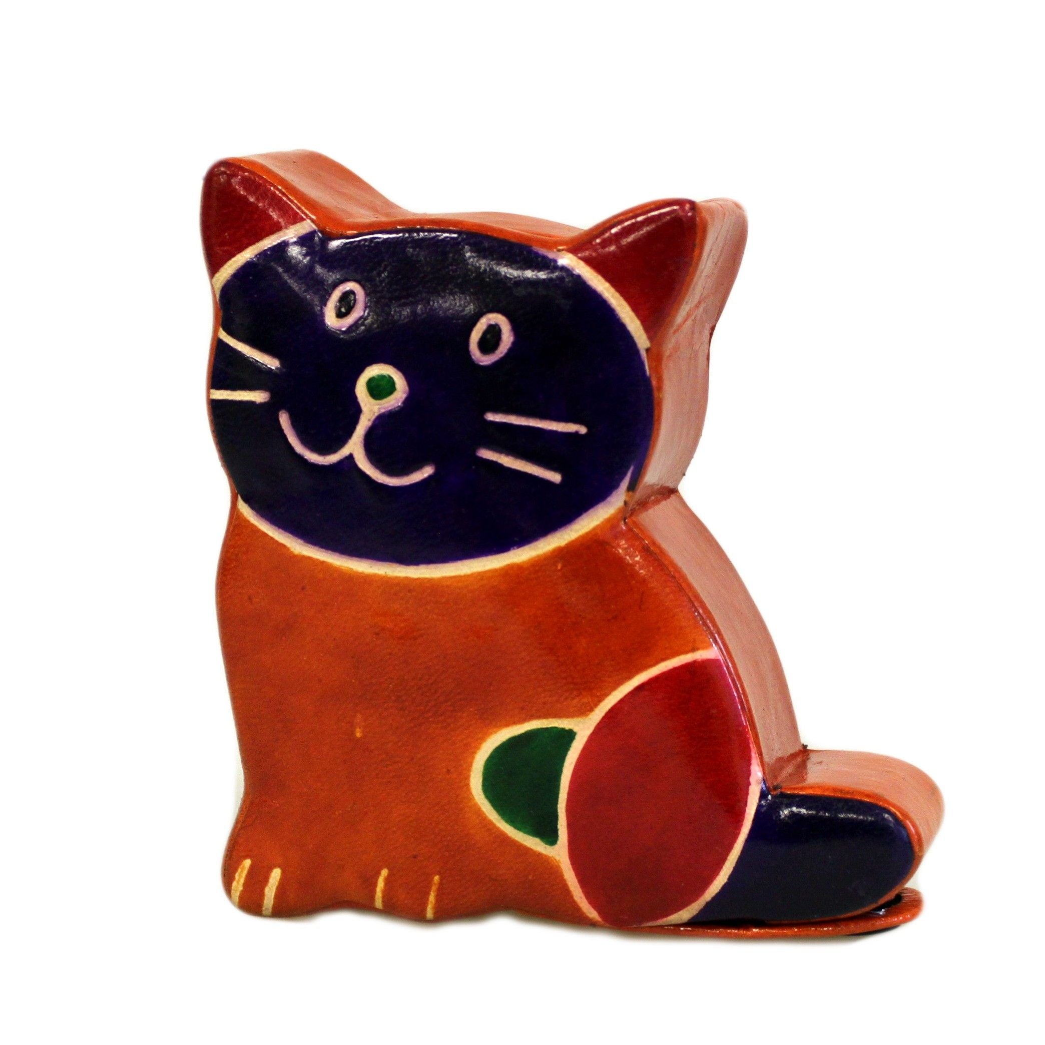 Lederspardosen kleine braune Katze - Lederspardosen