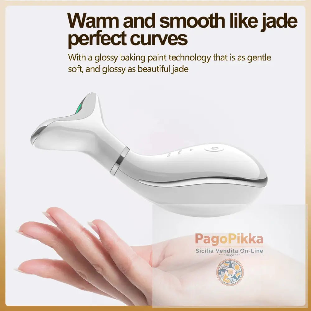 Macchina EMS per il lifting del collo e del viso Massaggiatore per il rassasiamento della pelle a 3 colori LED Photon