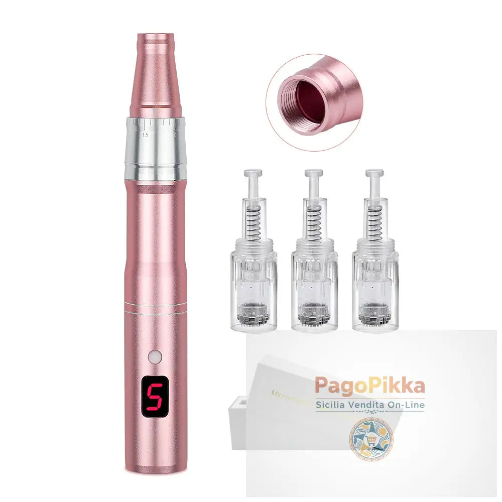 Macchina professionale per penna a microaghi con cartuccia Penna a microaghi wireless per Derma MTS Pen Macchina