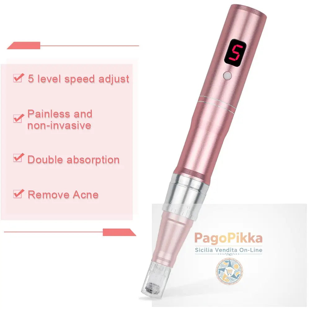 Macchina professionale per penna a microaghi con cartuccia Penna a microaghi wireless per Derma MTS Pen Macchina