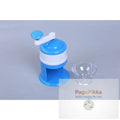 Manuale in cucina Mini frullati domestici Macchina del ghiaccio rasato Rompighiaccio a mano - Blue