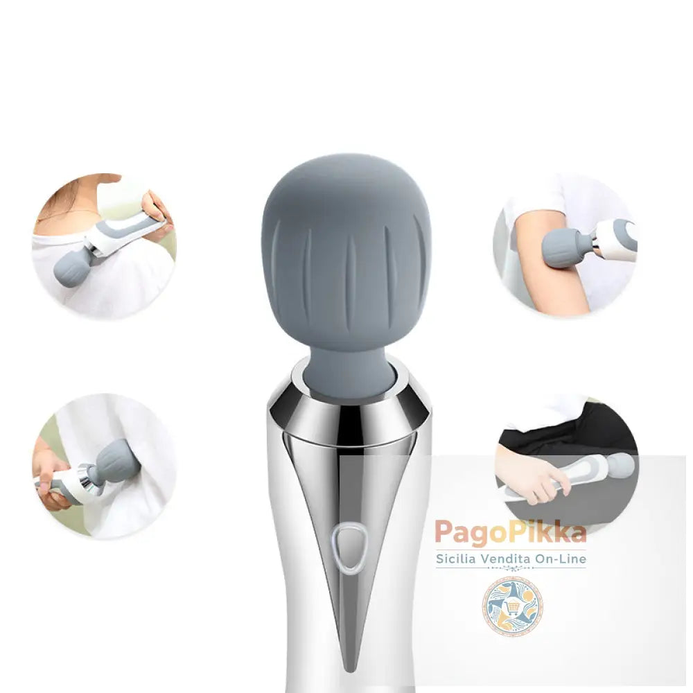 Martello da massaggio elettrico portatile bastone da massaggio multifunzionale con ricarica portatile massaggiatore