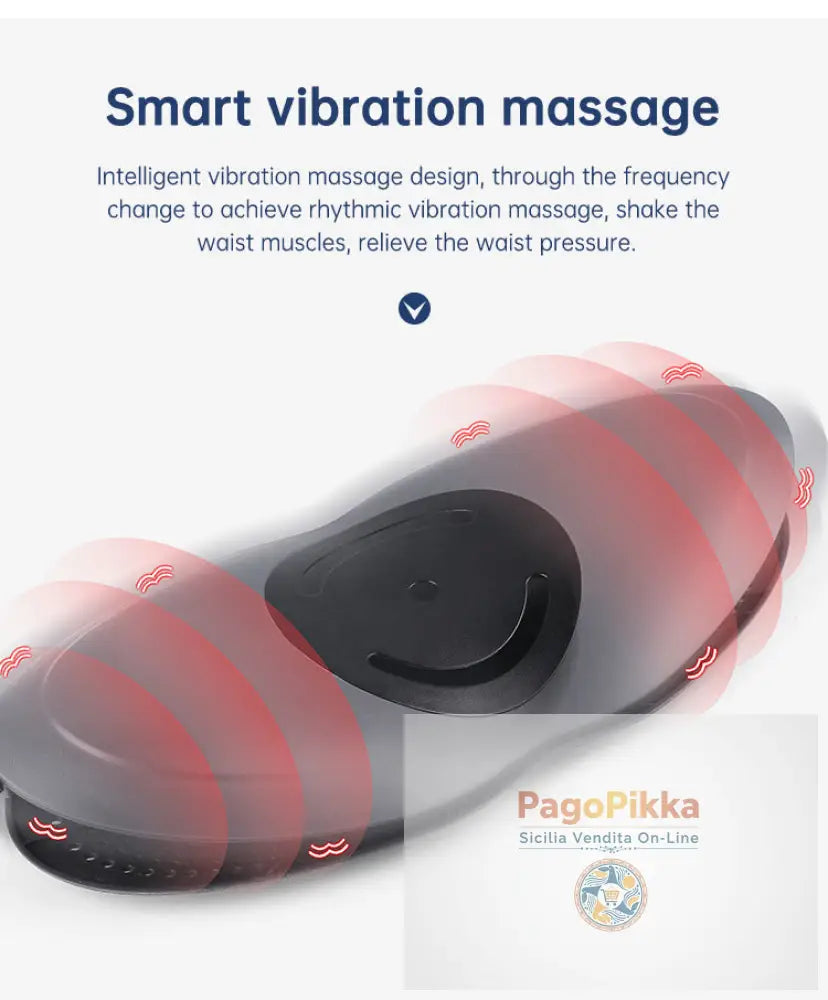 Massaggiatore in vita Trazione lombare Compressa calda gonfiabile Stretcher cervicale Massaggio della pressione