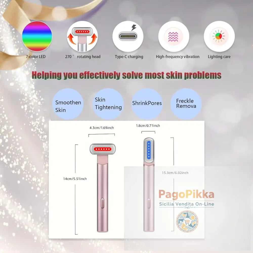 Massaggiatore oculare con massaggiatore visivo anti-età con guida rassodamento della pelle strumento di bellezza