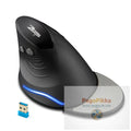 Master F17 Vertical Mouse Ergonomic Worm Anti Mouse Hand Laptop Desktop Wireless Mouse - Black