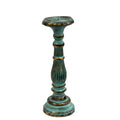 Medium Candle Stand - Turquois Gold - Vintage Candle Stands