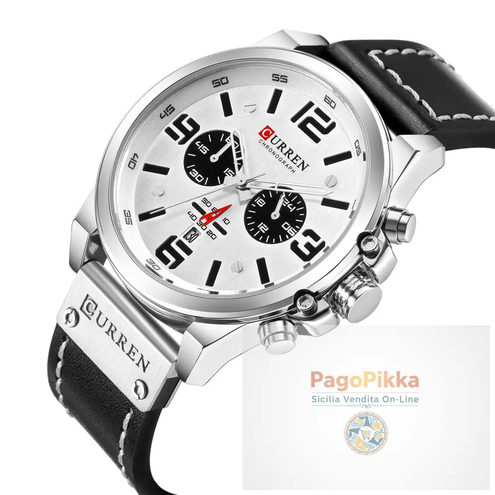 Men’s Watch Sports Six Pin Quartz Watch Calendar Men’s Watch Waterproof Belt Watch