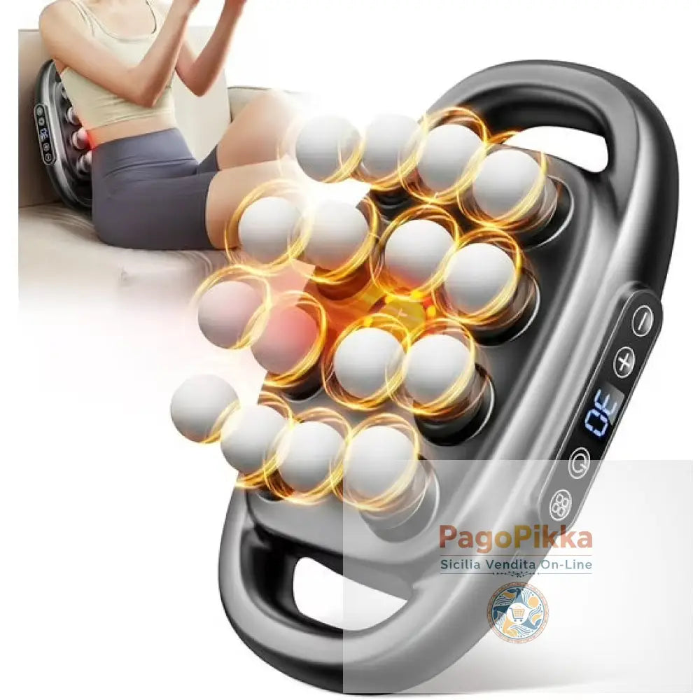 Muscle Relaxation Massager Multi-head Massage Gun Deep Tissue Body Fitness Muscle Electric Relax Massager For Back