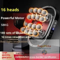 Muscle Relaxation Massager Multi-head Massage Gun Deep Tissue Body Fitness Muscle Electric Relax Massager For Back