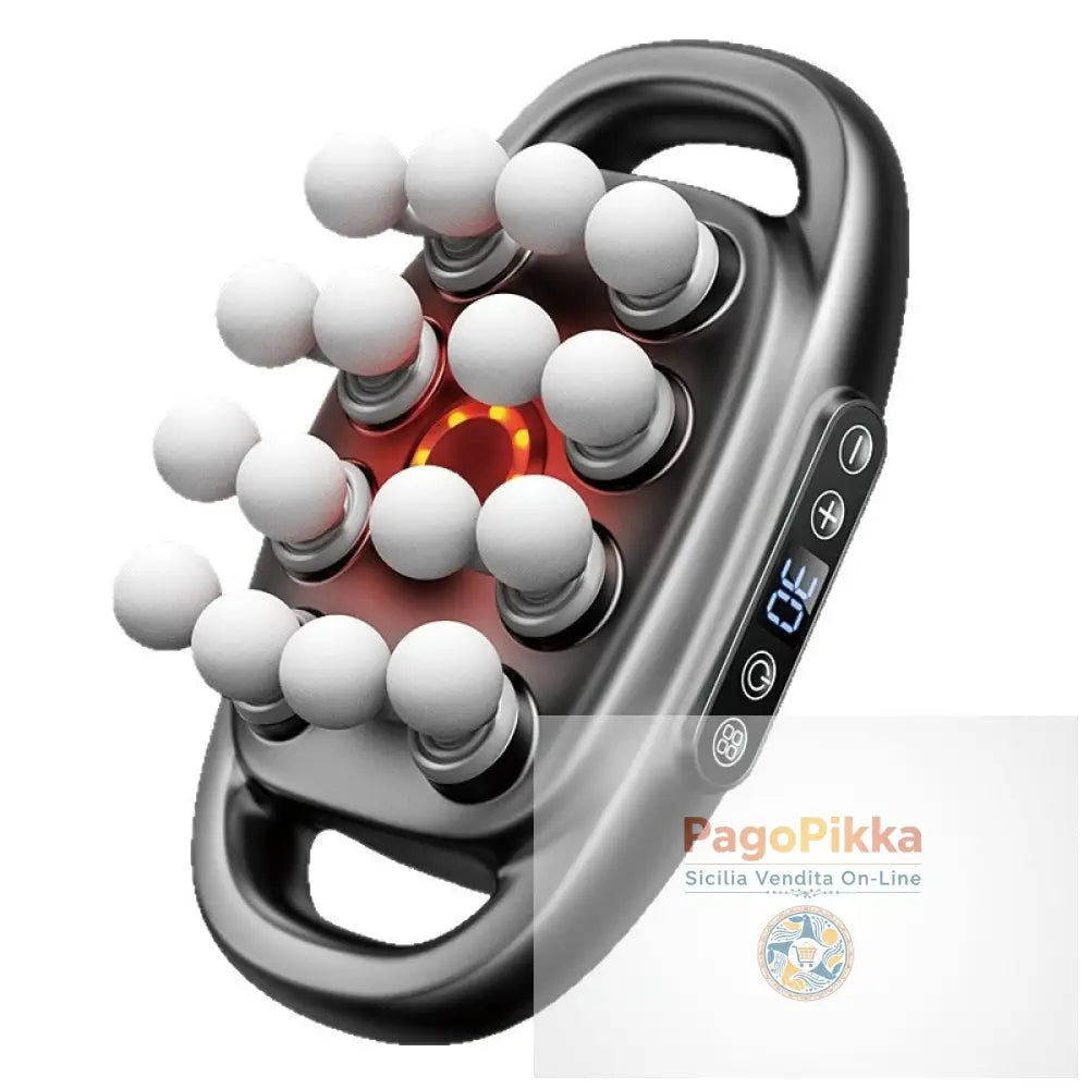 Muscle Relaxation Massager Multi-head Massage Gun Deep Tissue Body Fitness Muscle Electric Relax Massager For Back