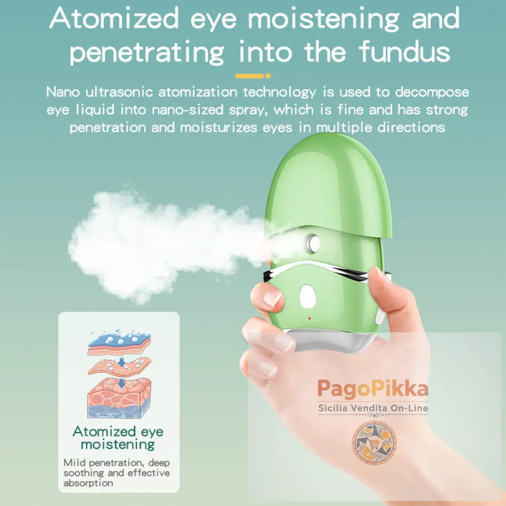 Nano spray idratante per gli occhi lenire gli occhi secchi occhi belli idratanti protezioni oculari portatili