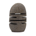 Natural Riverstone Candle Holder - Standing Stone Cut - Riverside Stone Candle Holders