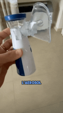 Nebulizzatore Aerosol Portatile senza fili per Bambini e Adulti