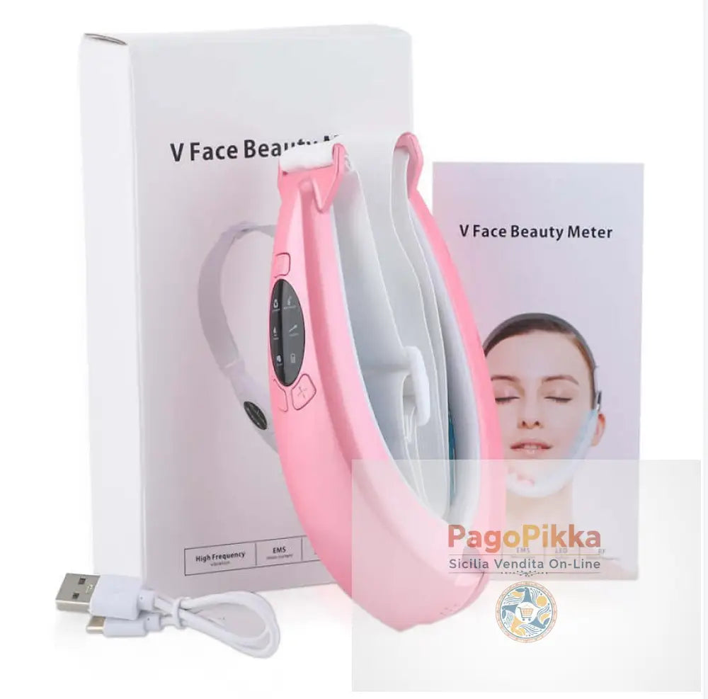 New Micro Current Colorful Light Beauty Slimming Instrument Tool Intelligent Tuina Hot Apply Lifting V-shaped Slimming