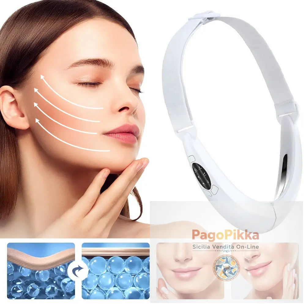 New Micro Current Colorful Light Beauty Slimming Instrument Tool Intelligent Tuina Hot Apply Lifting V-shaped Slimming