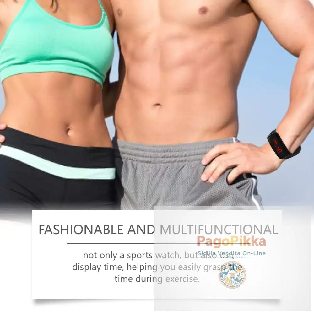 Orologio sportivo alla moda gestione del tempo con orologio sportivo braccialetto sportivo alla moda per fitness