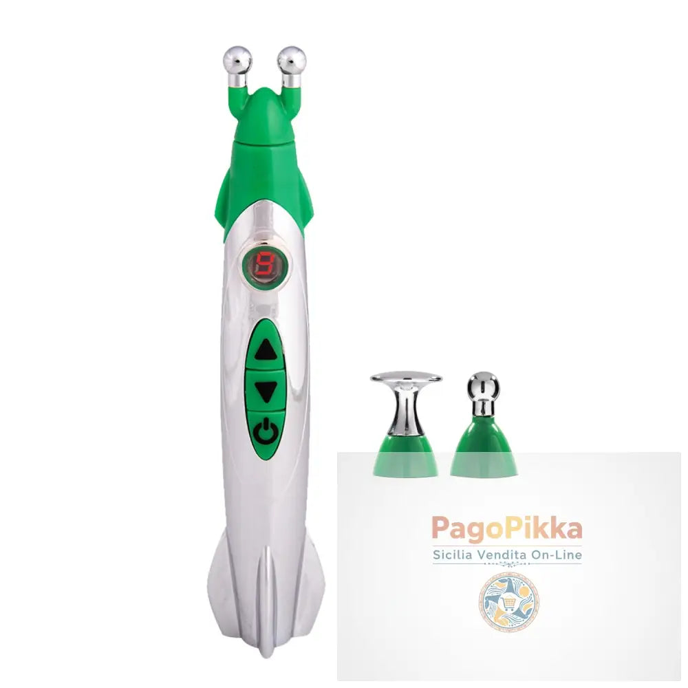 Penna da massaggio elettrica Meridian Massaggio circolazione muscolare Agopuntura Sollievo dal dolore Massaggiatore