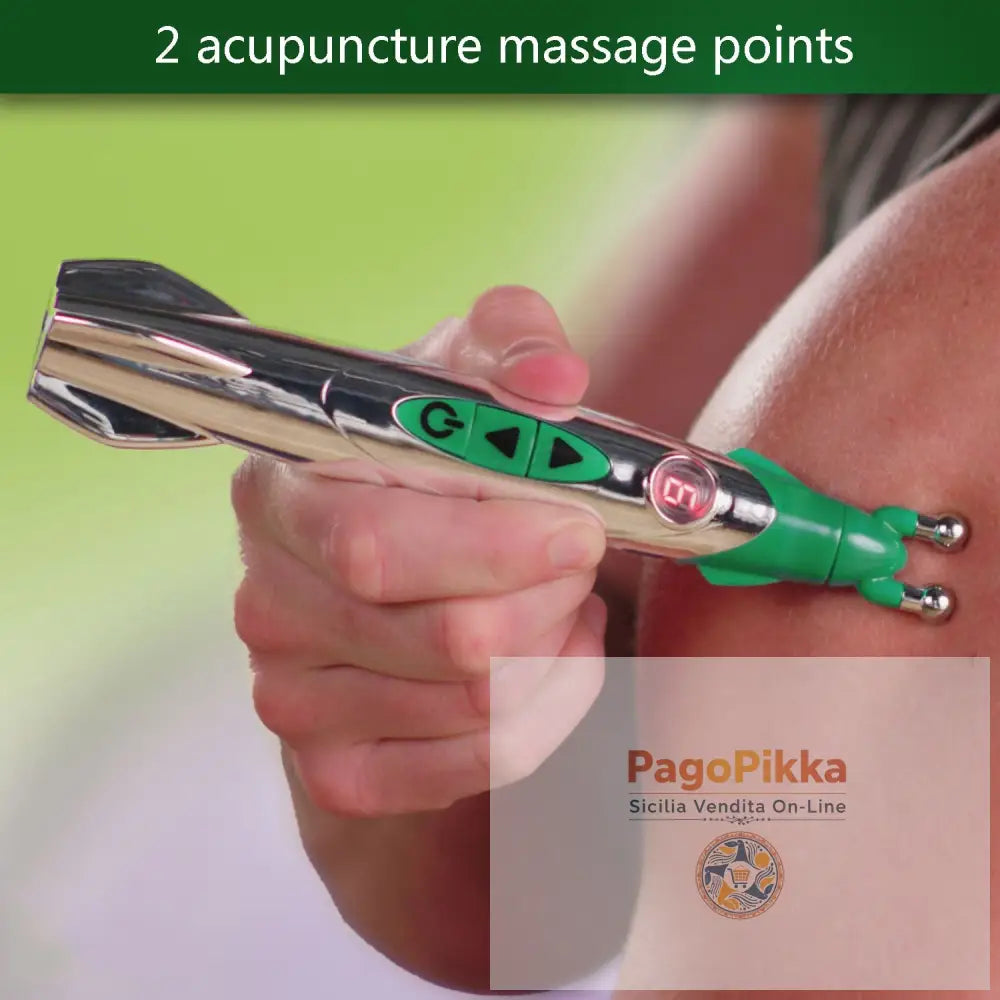 Penna da massaggio elettrica Meridian Massaggio circolazione muscolare Agopuntura Sollievo dal dolore Massaggiatore