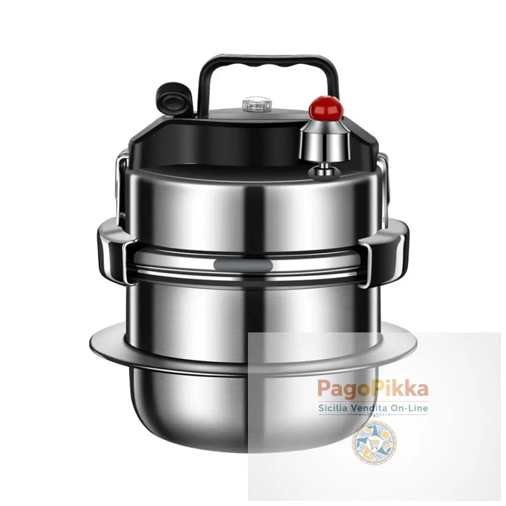 Pentola a pressione in acciaio inossidabile 304 Micropentola a pressione portatile da esterno cucina mini pentola