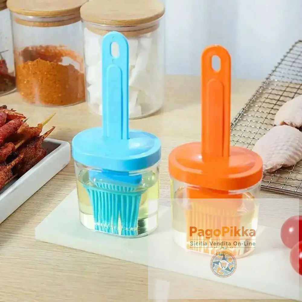 Pentole da cucina oliatore per barbecue con spazzola utensili da cucina utensili da cucina spazzola per olio