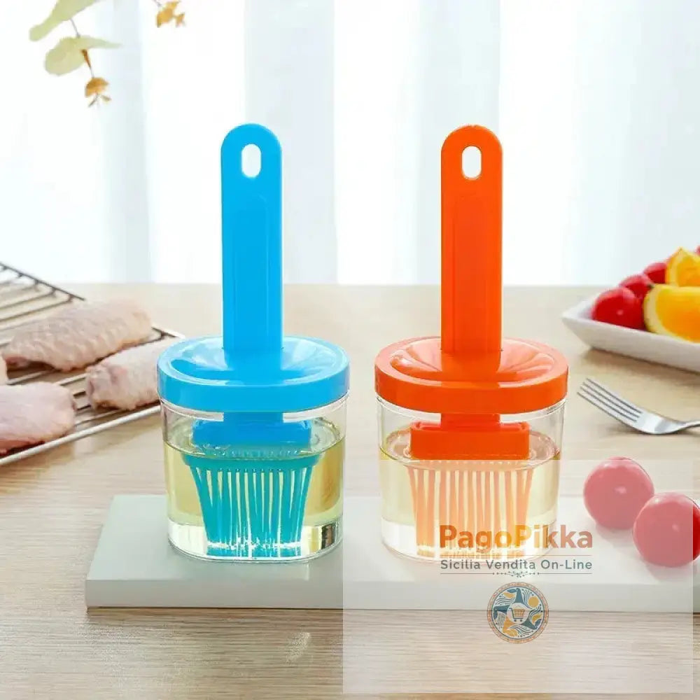 Pentole da cucina oliatore per barbecue con spazzola utensili da cucina utensili da cucina spazzola per olio