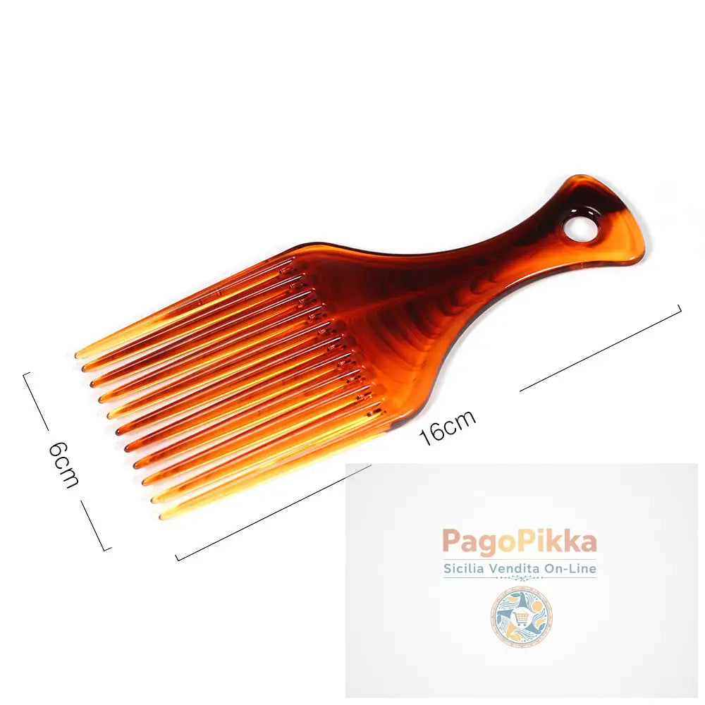 Pettine Testa Oliosa 2004 Pettine Plug-in Forma di schiena grande Pettine Coltello Grande Pettine Denti Grandi Pettine