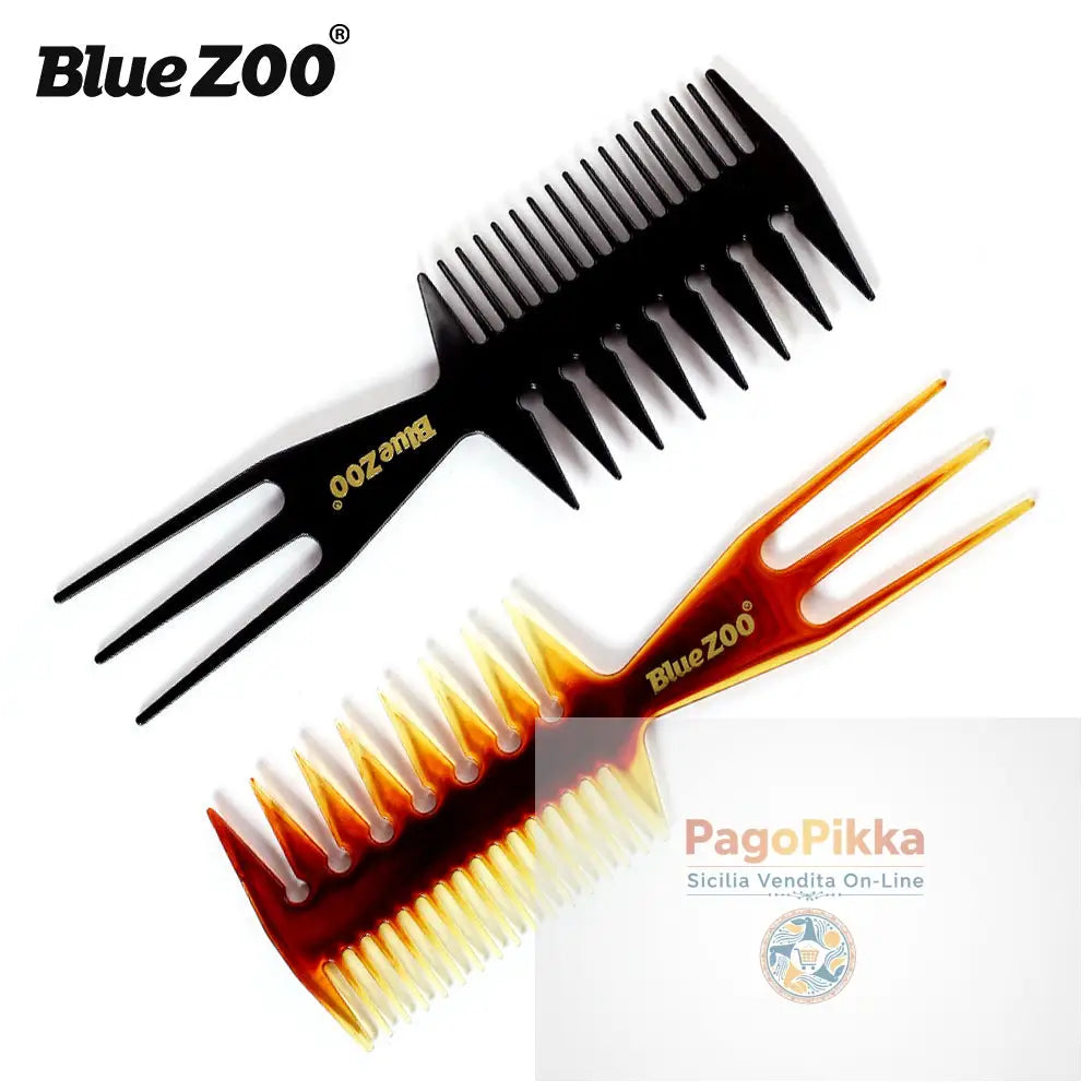 Pettine Testa Oliosa Insert per pesci Pettine a denti grossi pettine piatto forchetta inferiore piastra per capelli