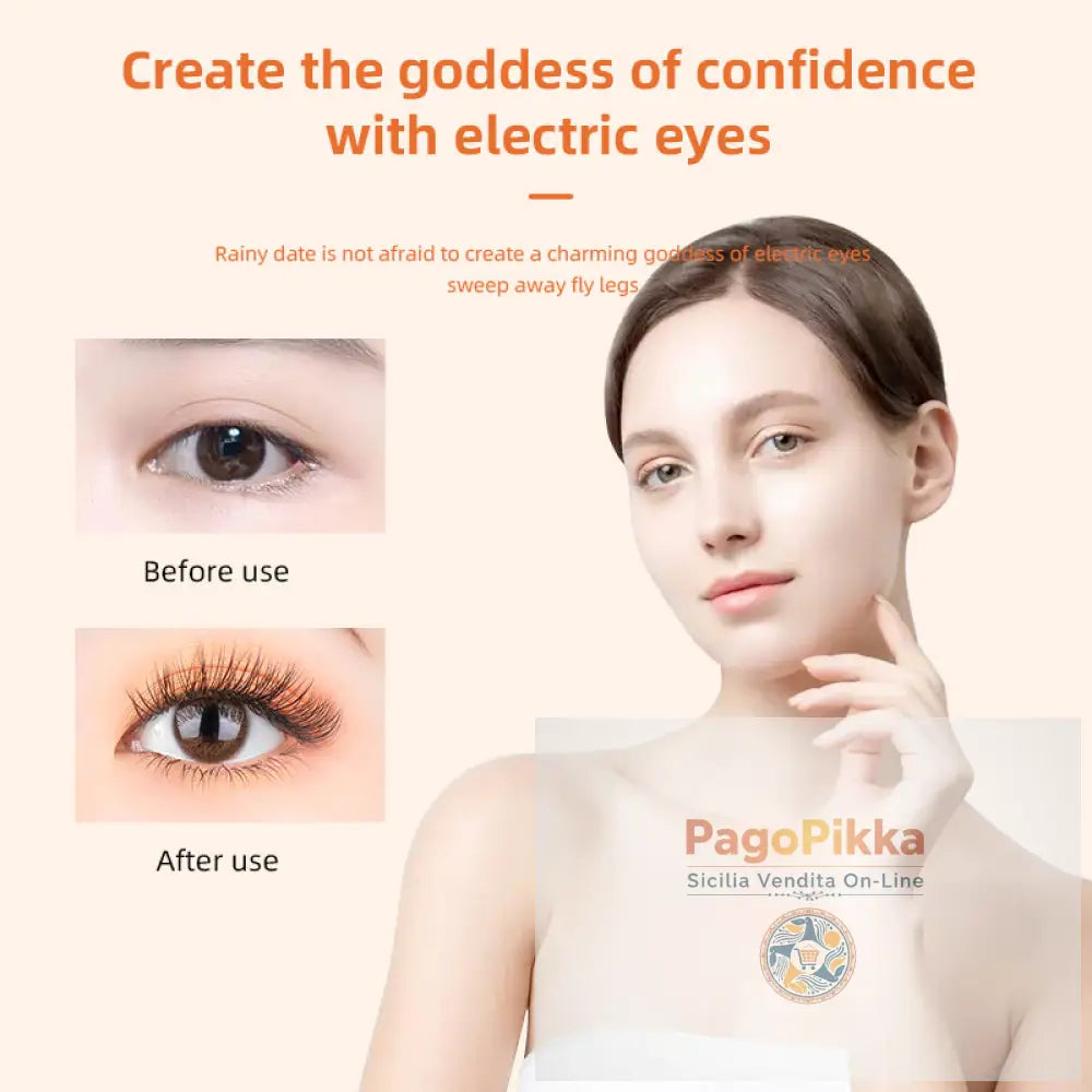 Piegaciglia elettronico a tre temperature ricaricabili a temperatura piegaciglia portatile compatto e riscaldante