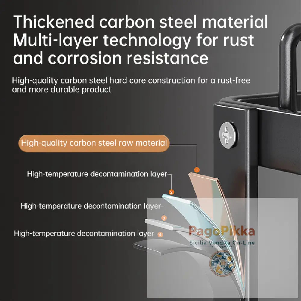 Portapiatti da cucina 2024 con organizzatore regolabile in acciaio inox