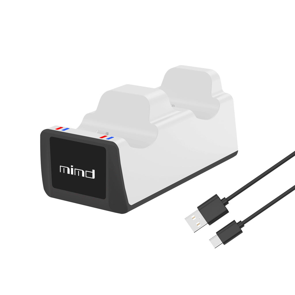 PS5 Wireless Controller Dual Charge PS5 Game Controller - White / USB - REGALI X NATALE