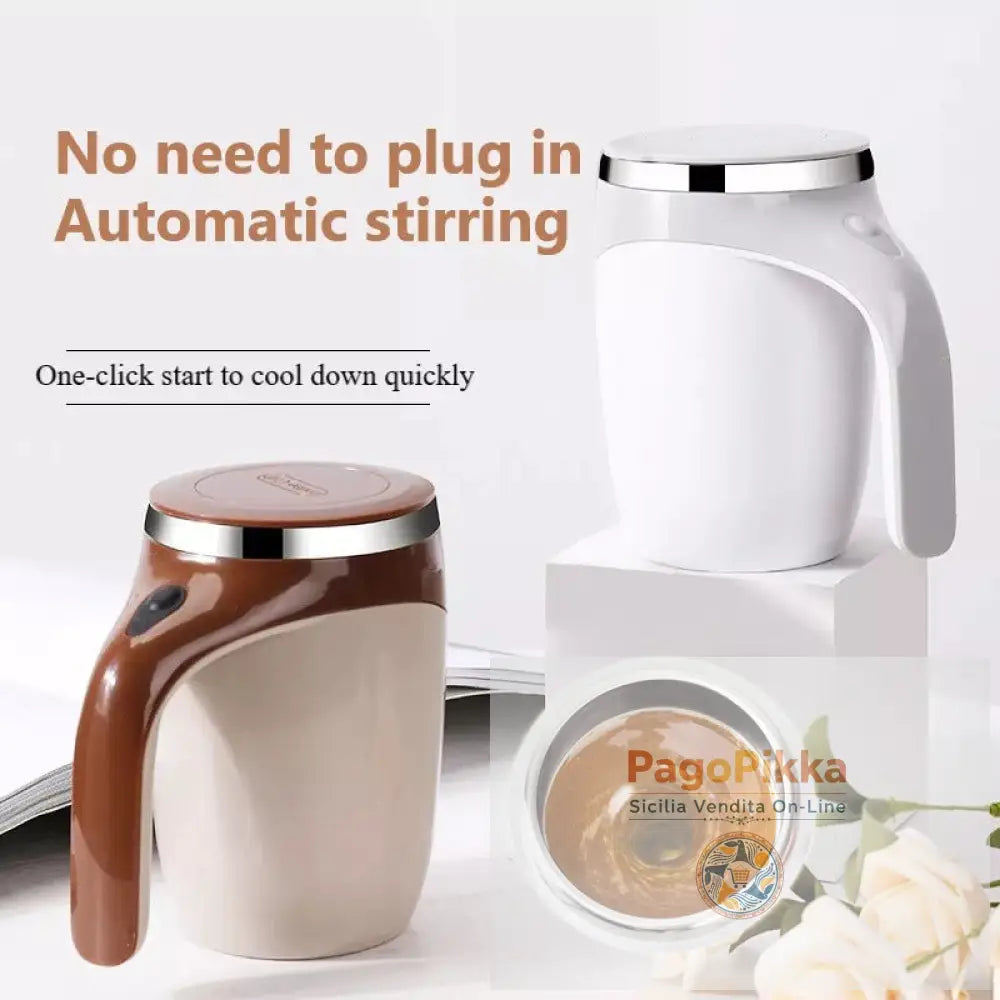 Rechargeable Model Automatic Stirring Cup Coffee Cup High Value Electric Stirring Cup Lazy Milkshake Rotating Magnetic