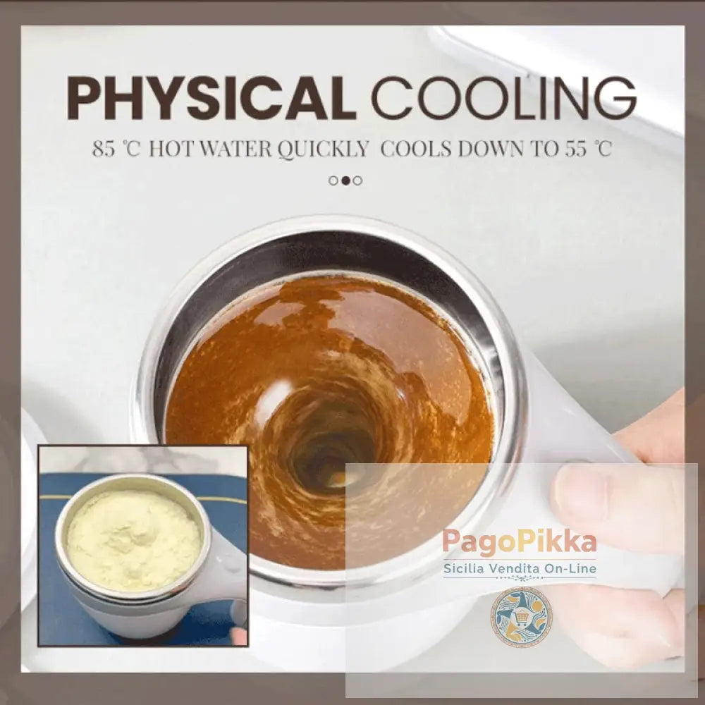 Rechargeable Model Automatic Stirring Cup Coffee Cup High Value Electric Stirring Cup Lazy Milkshake Rotating Magnetic