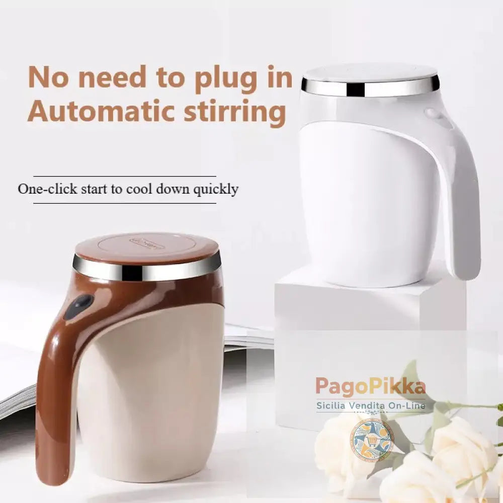 Rechargeable Model Automatic Stirring Cup Coffee Cup High Value Electric Stirring Cup Lazy Milkshake Rotating Magnetic